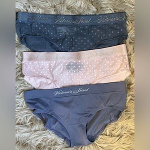 NWOT Victoria’s Secret 3 Hipster Panties!